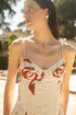 Vestido Rosetta Ivory Red